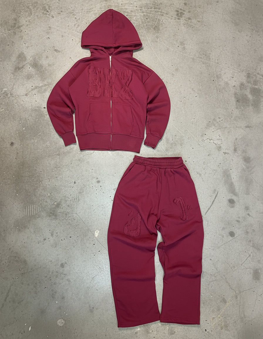 Ensemble bordeaux