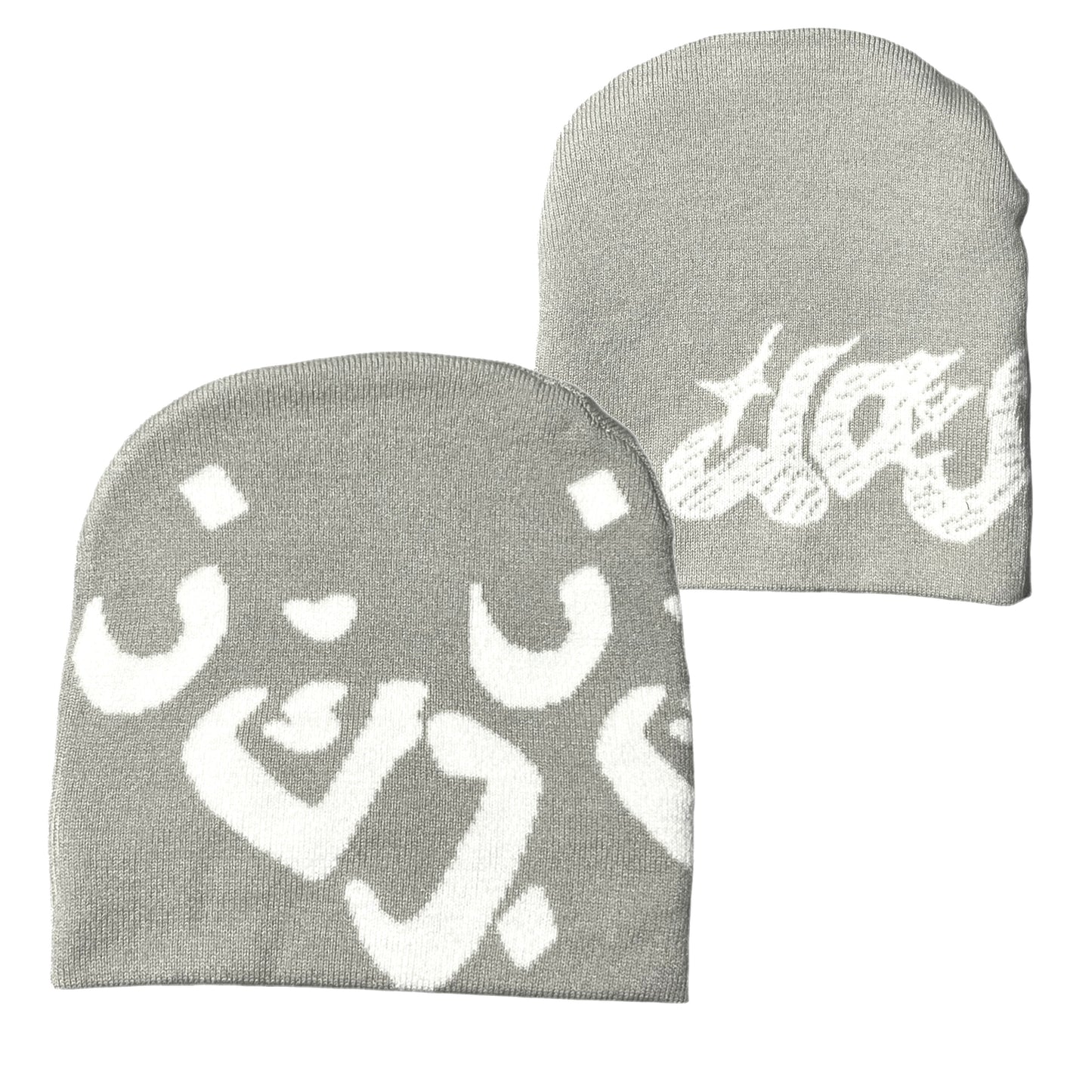 3. Grey reversible beanie