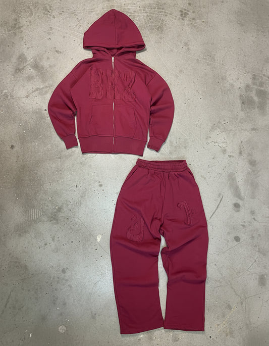 Ensemble bordeaux