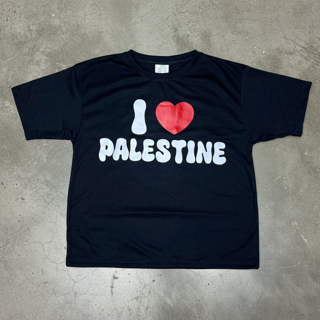 2. Black Palestine Tee