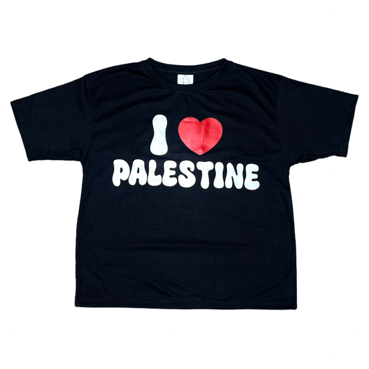 8. Black Palestine Tee