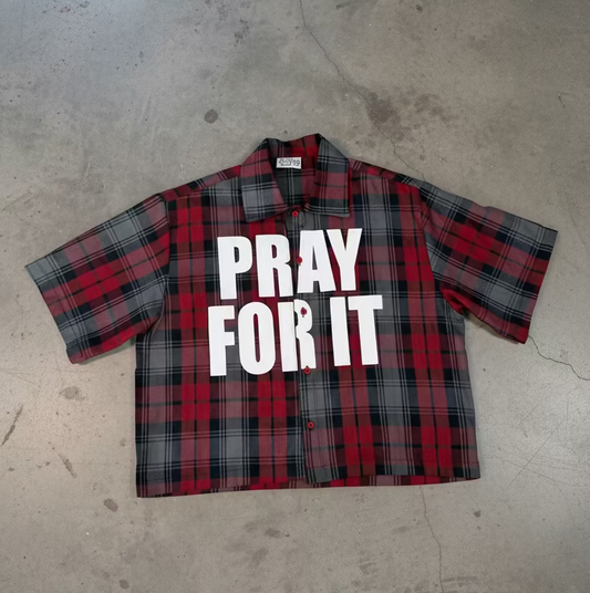 Pray & Hustle Red